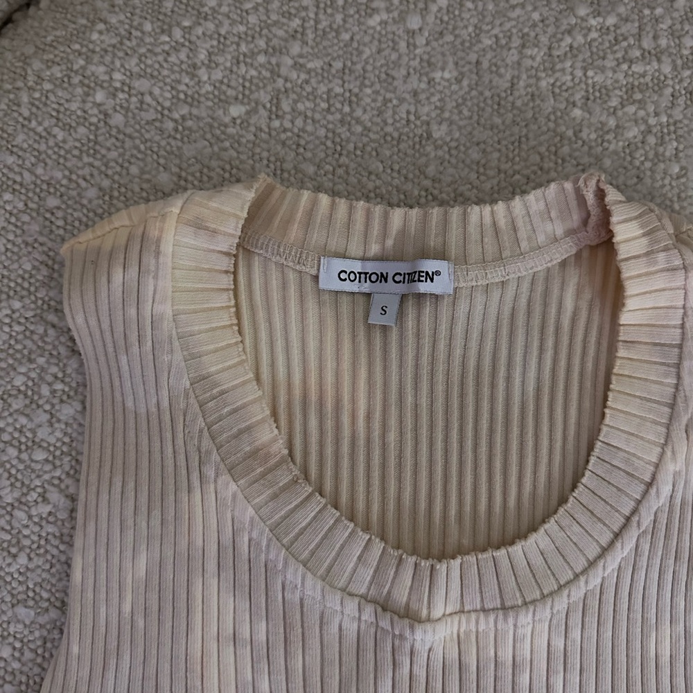 Cotton citizen cropped tank top